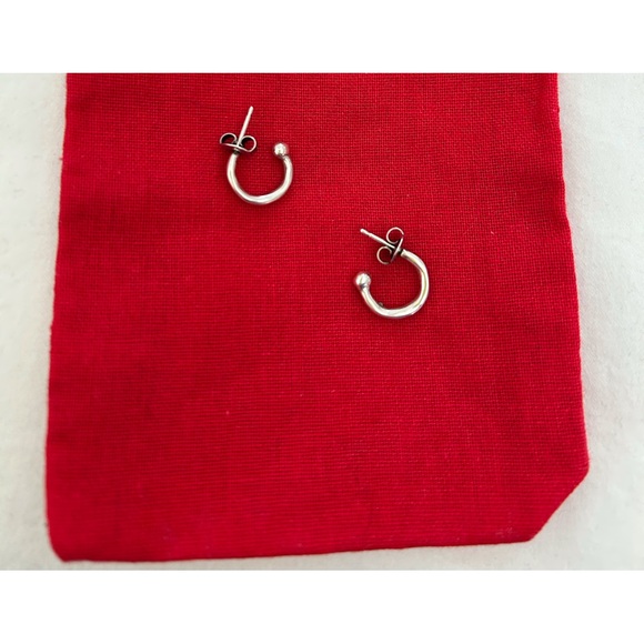 UNO de 50 Sterling silver-plated hoop earrings - Picture 1 of 3